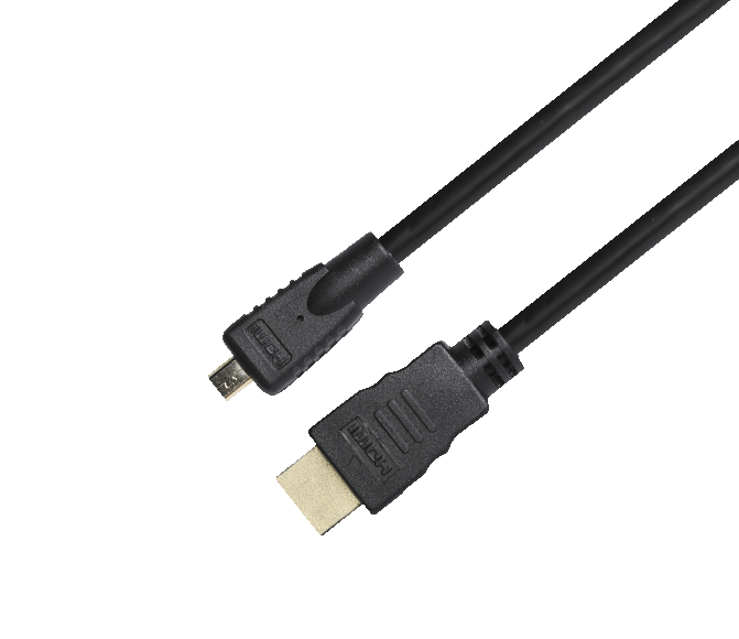 Micro HDMI 轉 HDMI線手機平板連電視微型頭輸出數據高清大小頭